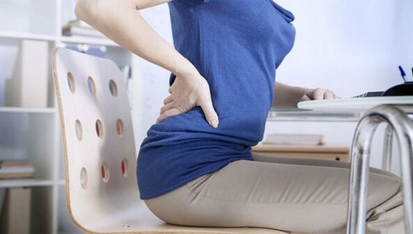 Sedentary work back pain
