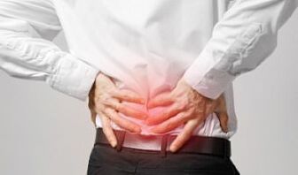 Male spinal osteochondrosis